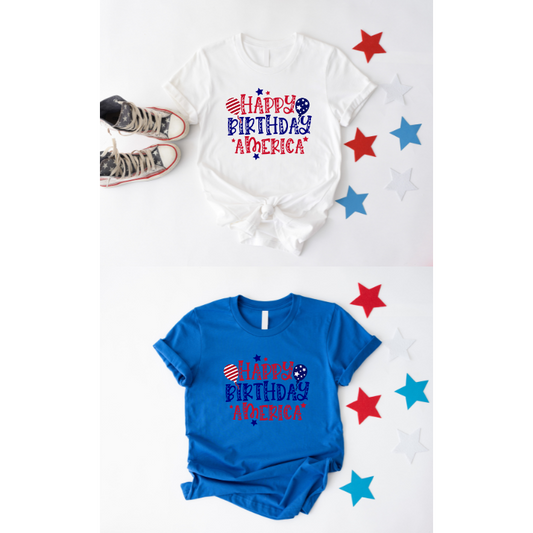 Happy Birthday America Kids Tee