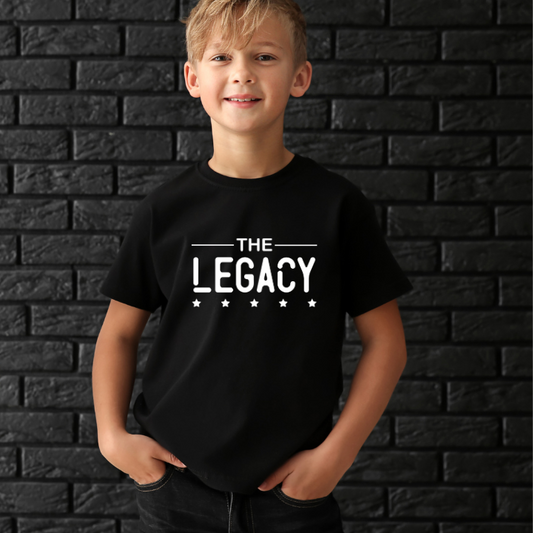 The Legacy Kids Black Tee